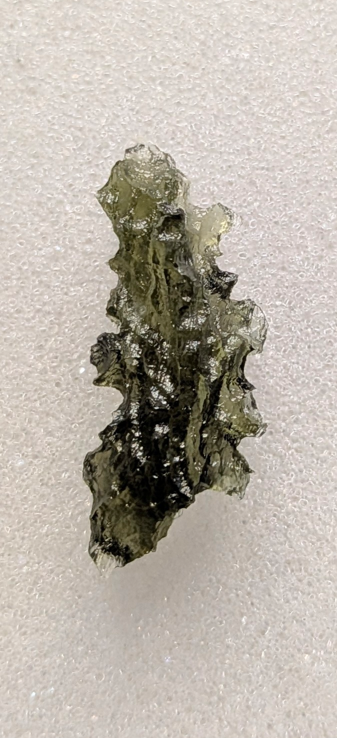 A++ Grade Hedgehog Moldavite From Besednice - Jezkovna #4 - 1.22g