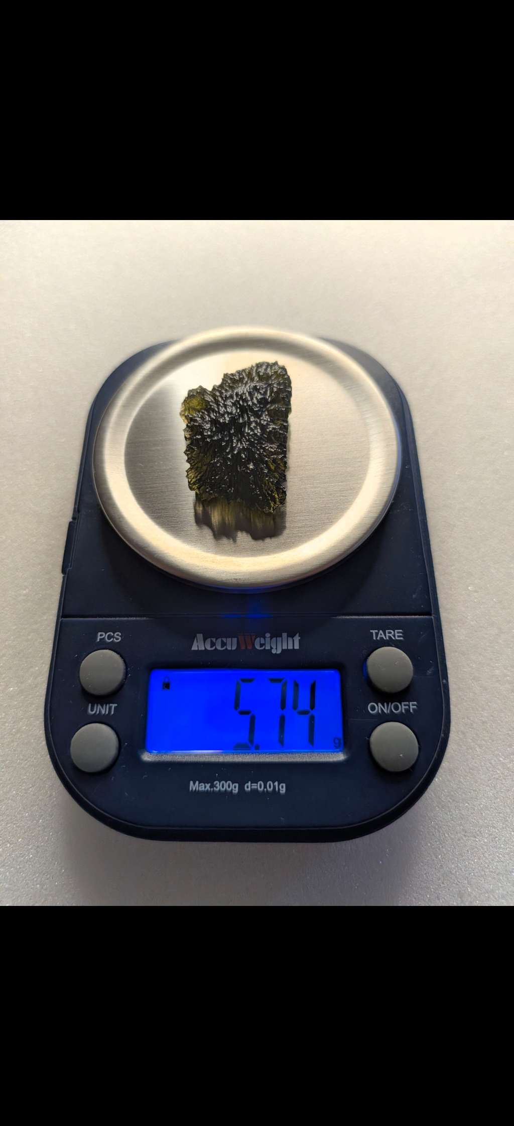 A++ Grade Moldavite From Nesmen Forest #5 - 5.74g