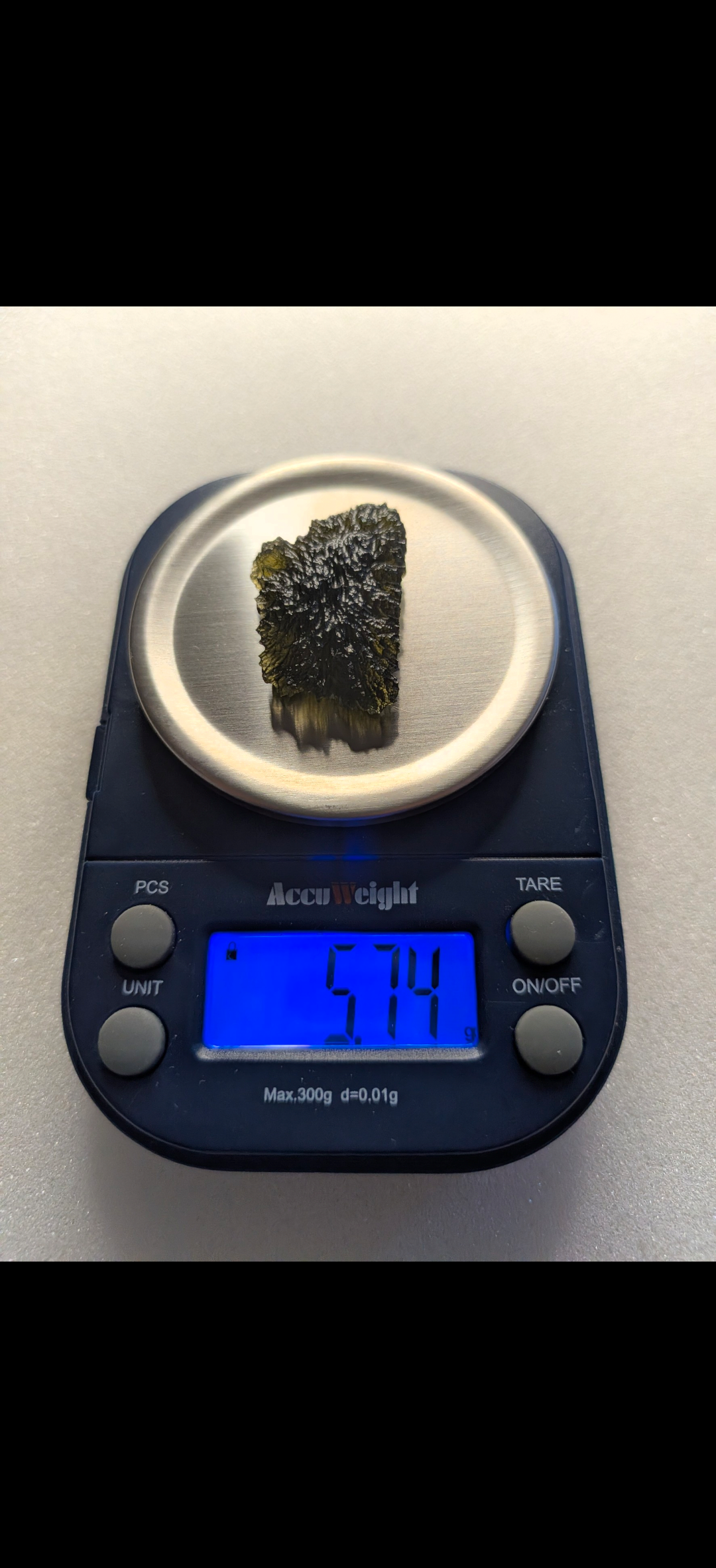 A++ Grade Moldavite From Nesmen Forest #5 - 5.74g