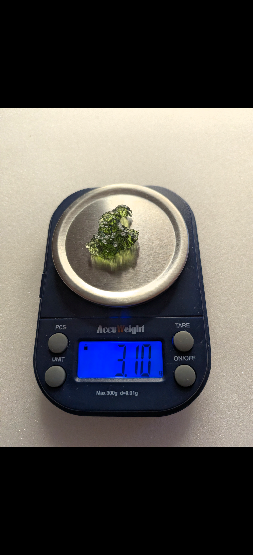 A+++ Grade Super-Translucent And Shiny Moldavite From Maly Chlum - Kraj #7 - 3.10g