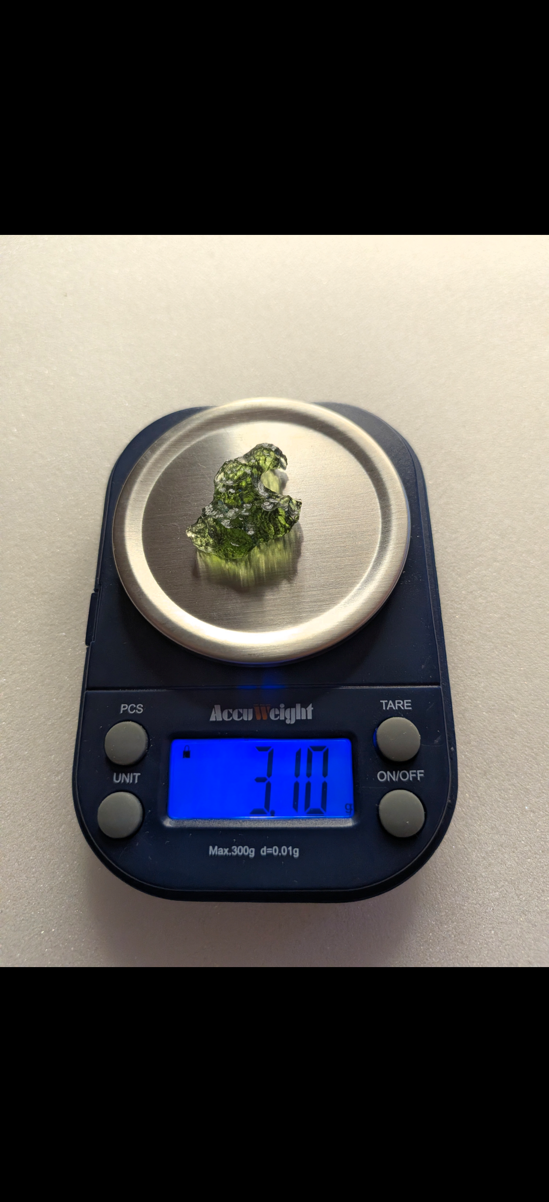 A+++ Grade Super-Translucent And Shiny Moldavite From Maly Chlum - Kraj #7 - 3.10g