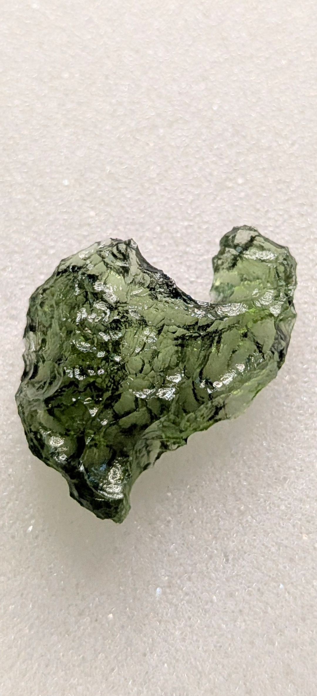 A+++ Grade Super-Translucent And Shiny Moldavite From Maly Chlum - Kraj #7 - 3.10g