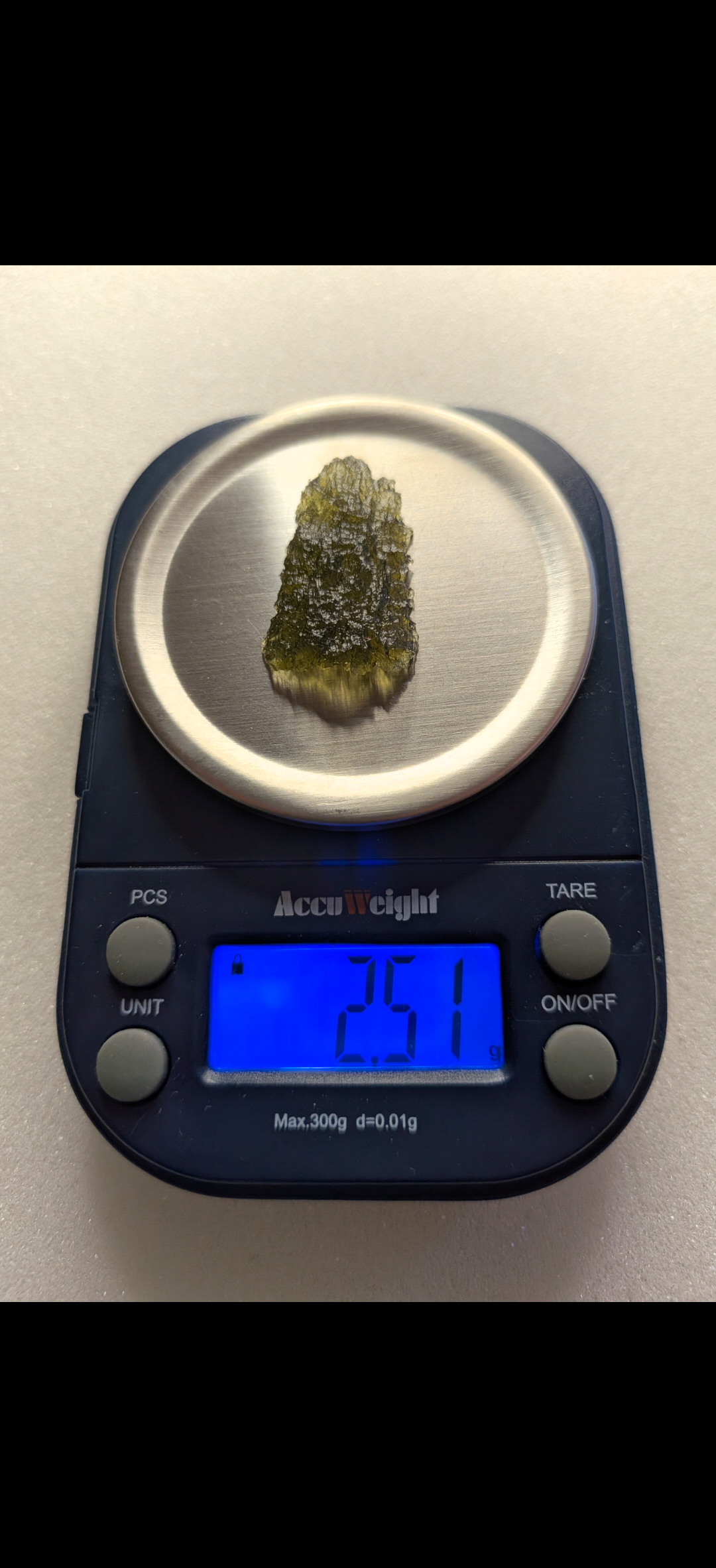 A++ Grade Moldavite From Silazka #8 - 2.51g