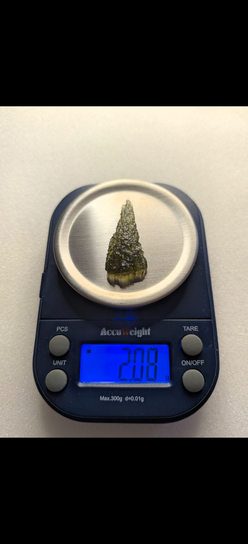 A++ Grade Moldavite From Silazka #10 - 2.08g