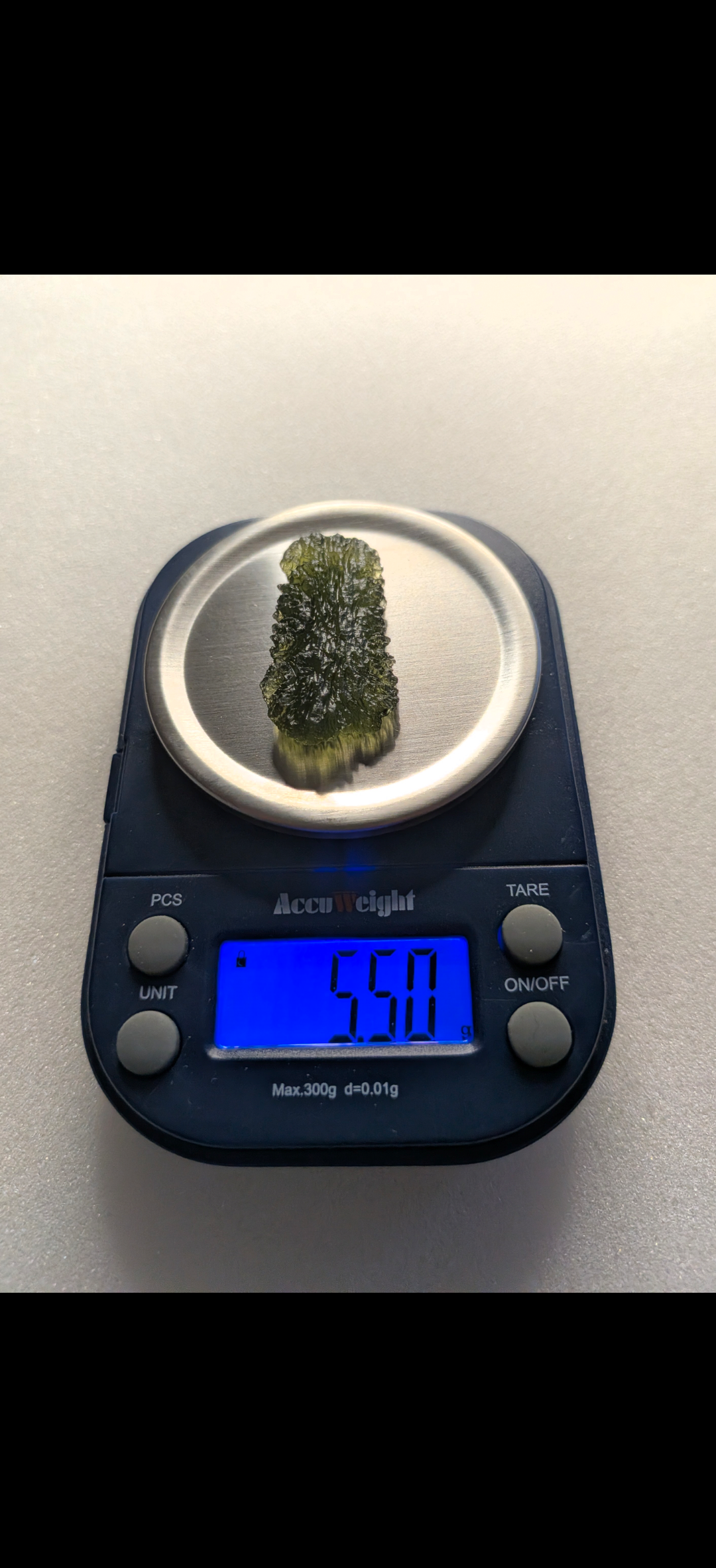 A+++ Grade Moldavite From Nesmen Forest #13 - 5.50g