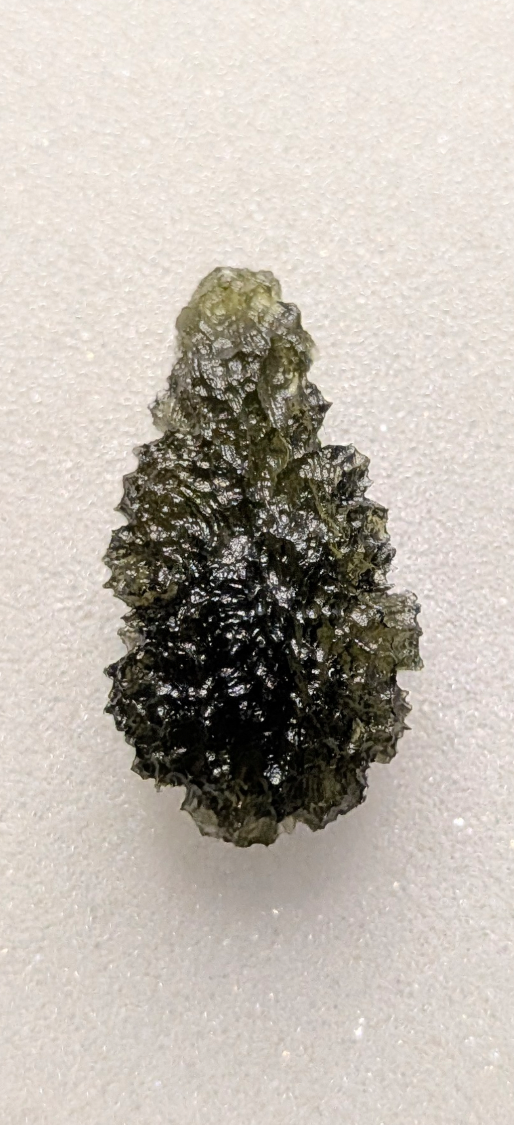 A+++ Grade Drop Shaped Moldavite From Nesmen Forest #15 - 3.78g