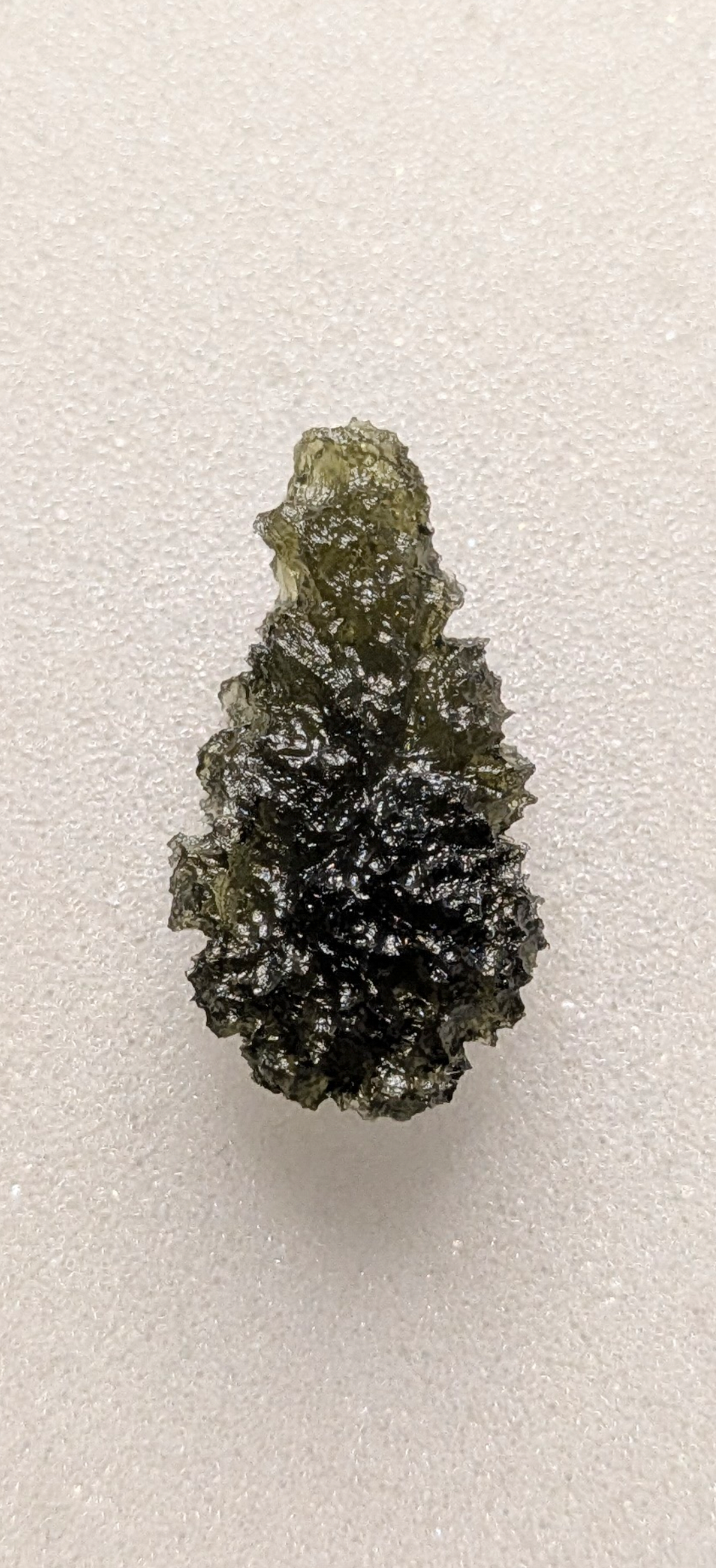 A+++ Grade Drop Shaped Moldavite From Nesmen Forest #15 - 3.78g