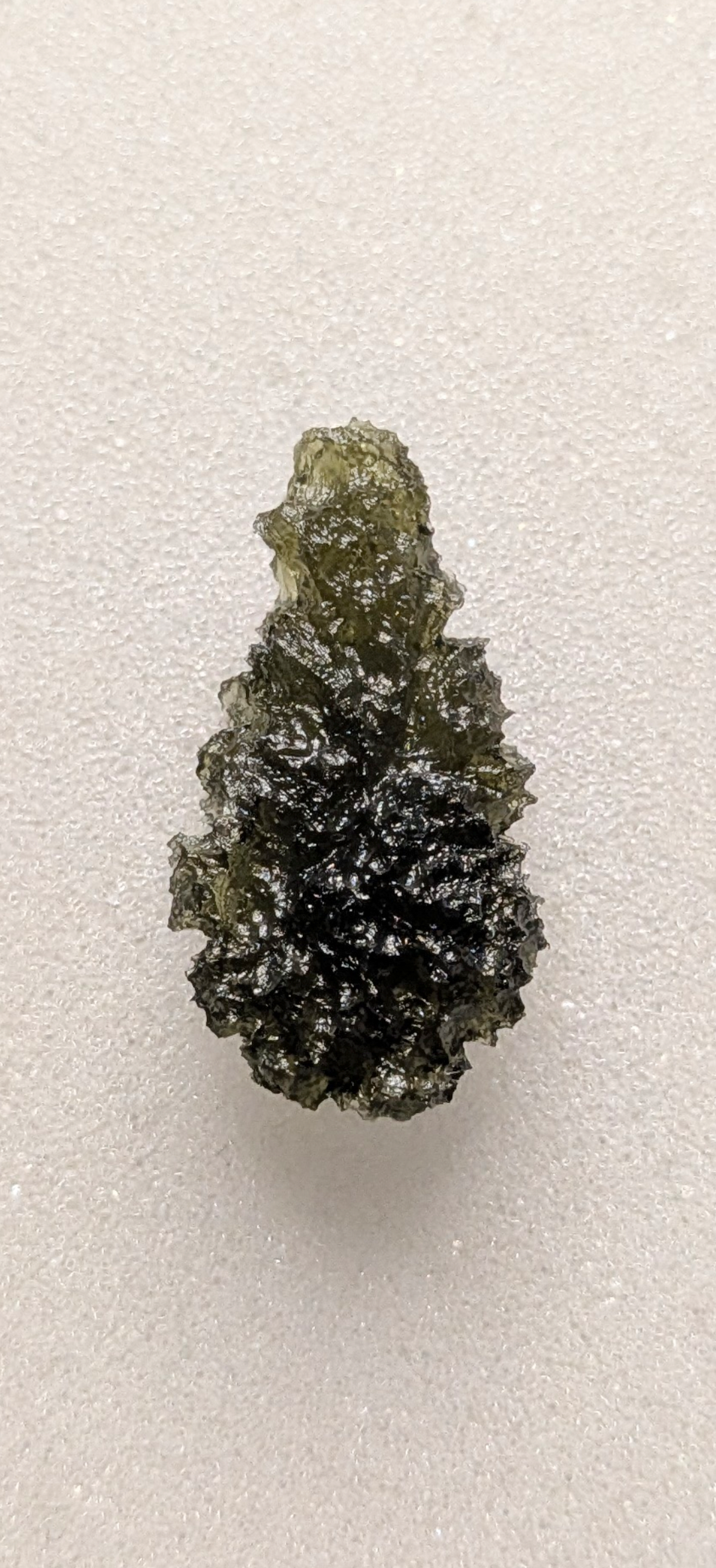 A+++ Grade Drop Shaped Moldavite From Nesmen Forest #15 - 3.78g