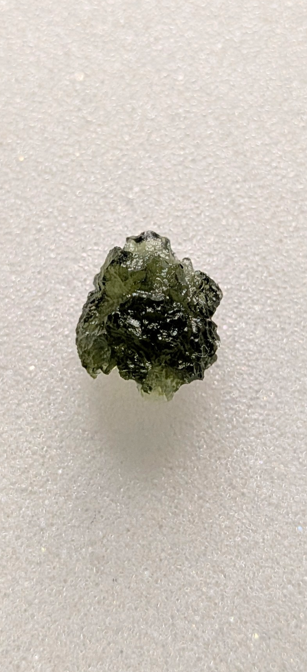 A+++ Grade Small Ball Shaped Moldavite From Besednice #18 - 1.26g