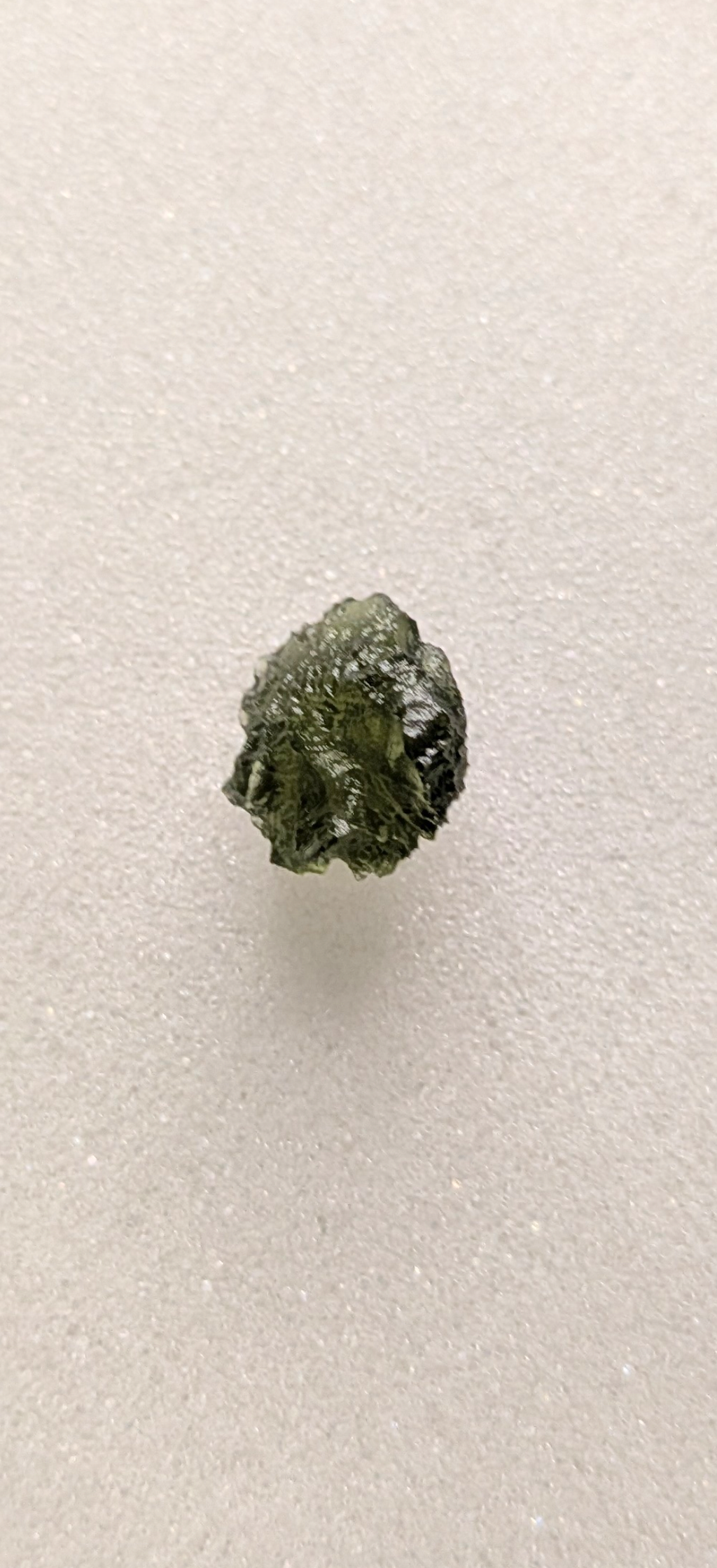 A+++ Grade Small Ball Shaped Moldavite From Besednice #18 - 1.26g