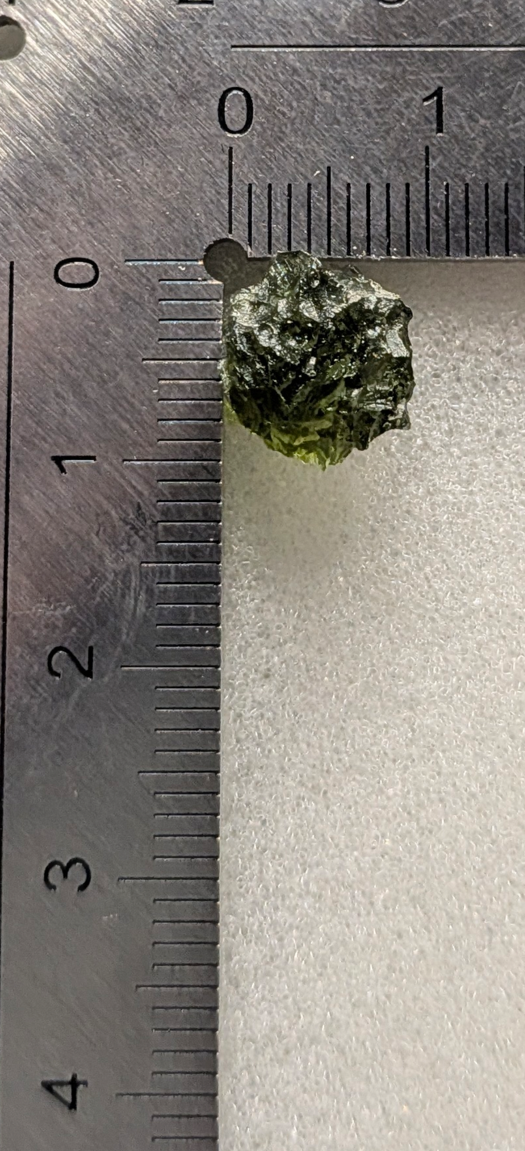 A++ Grade Small Ball Shaped Moldavite From Maly Chlum #21 - 0.79g (Copy)