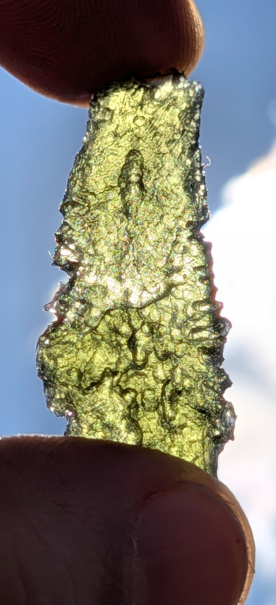 A++ Grade Moldavite From Silazka #9 - 4.64g