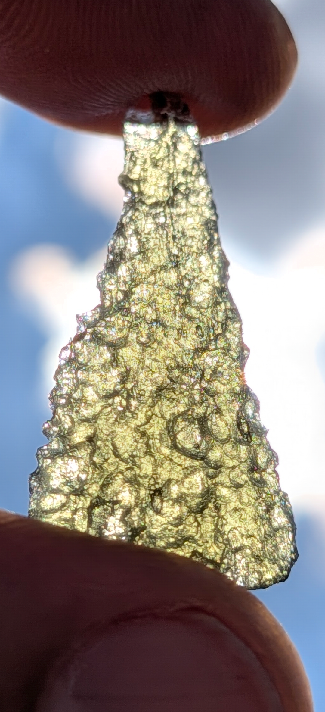 A++ Grade Moldavite From Silazka #10 - 2.08g