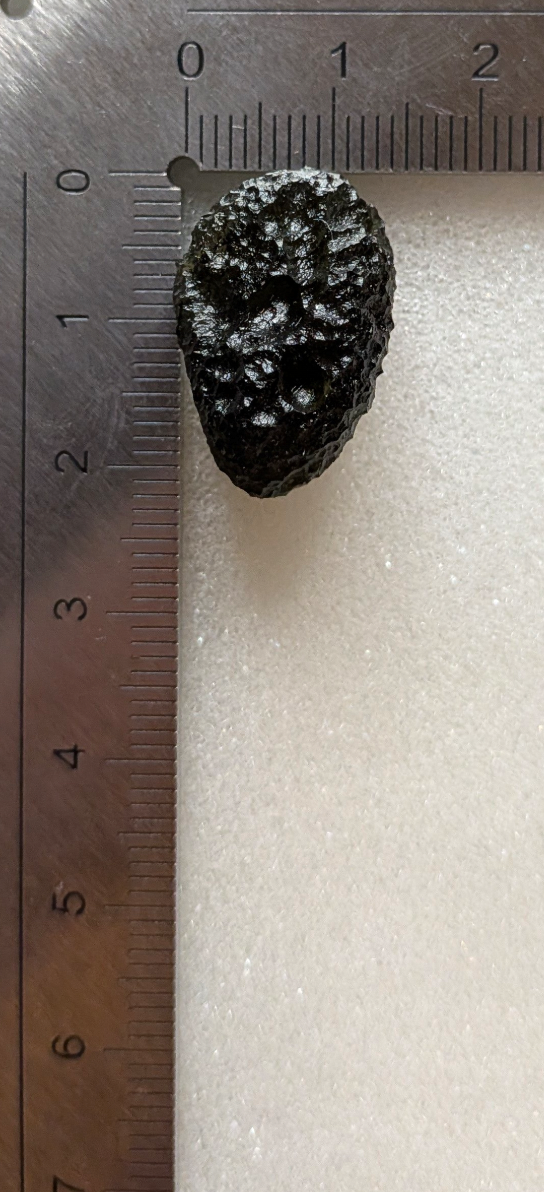 A+++ Grade Egg-Shaped Moldavite From Chlum #21 - 4.22g