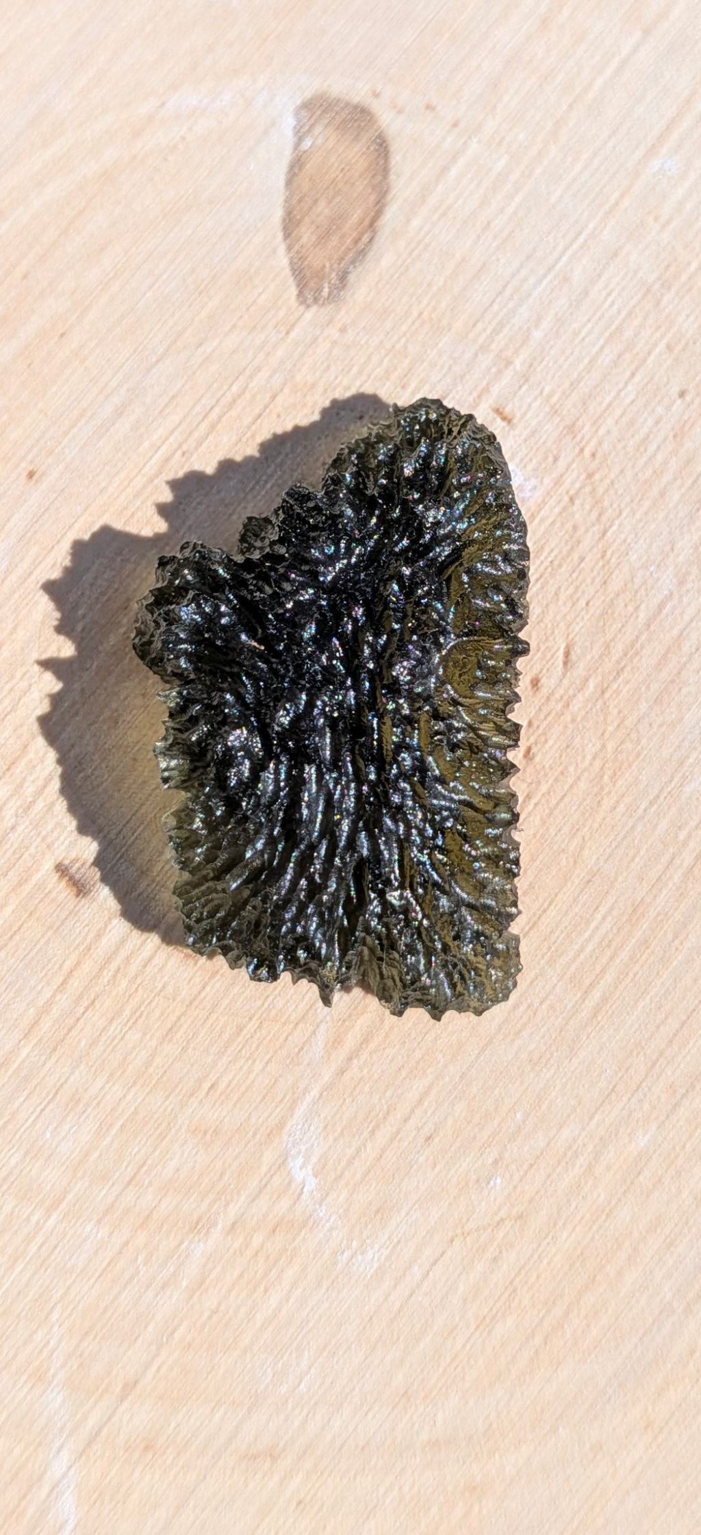A++ Grade Moldavite From Nesmen Forest #5 - 5.74g