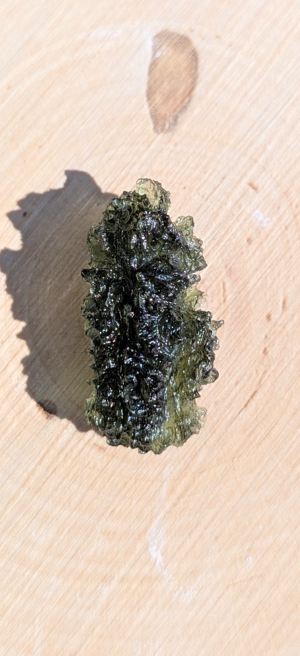 A+++ Grade Hedgehog Moldavite From Maly Chlum #6 - 4.28g