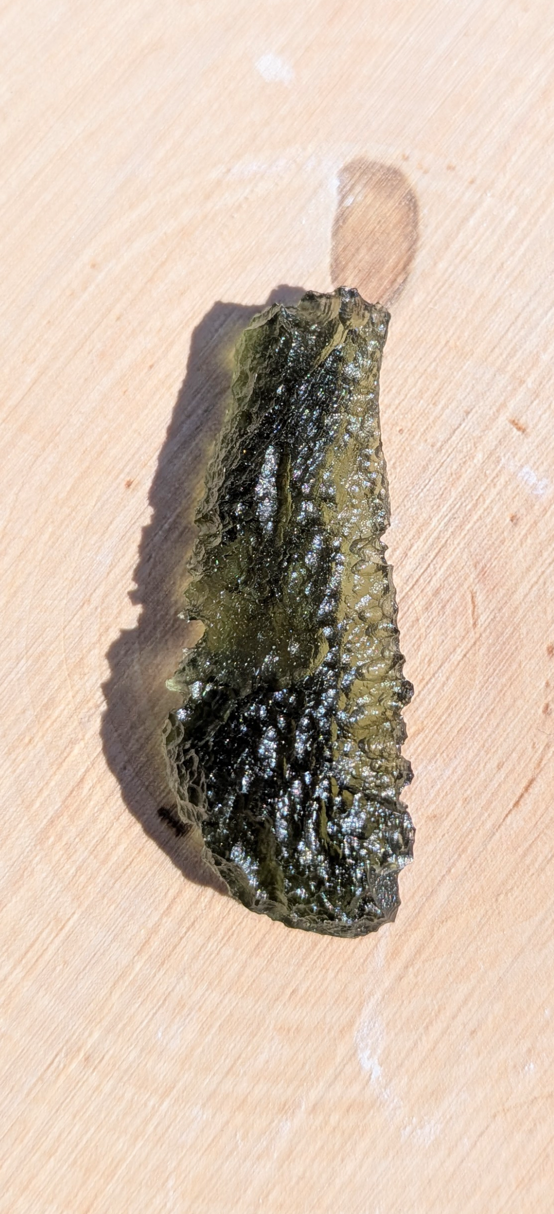 A++ Grade Moldavite From Silazka #9 - 4.64g