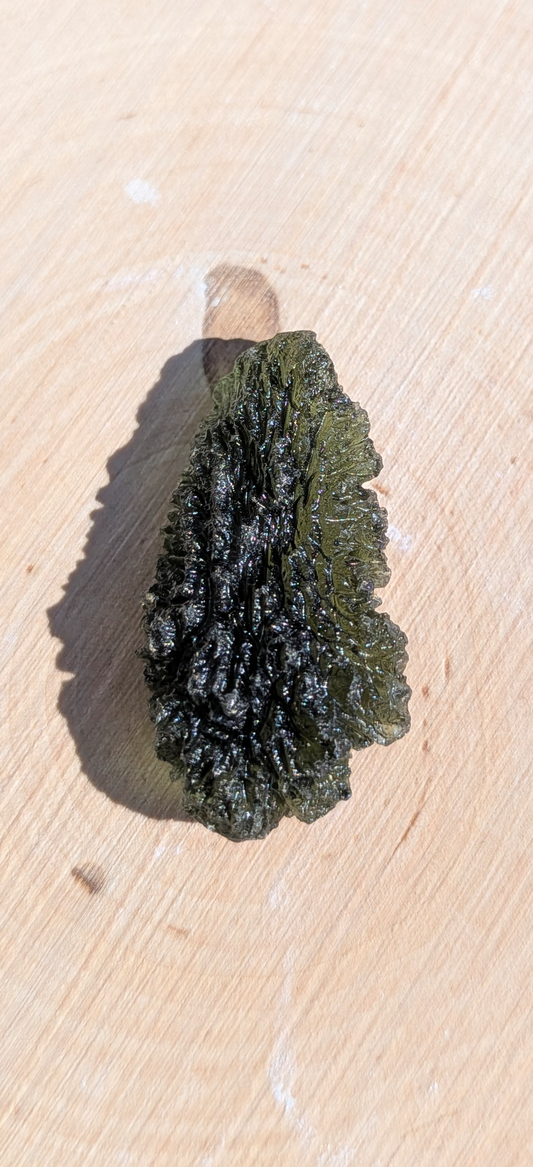 A+++ Grade Moldavite From Nesmen Forest #14 - 6.90g