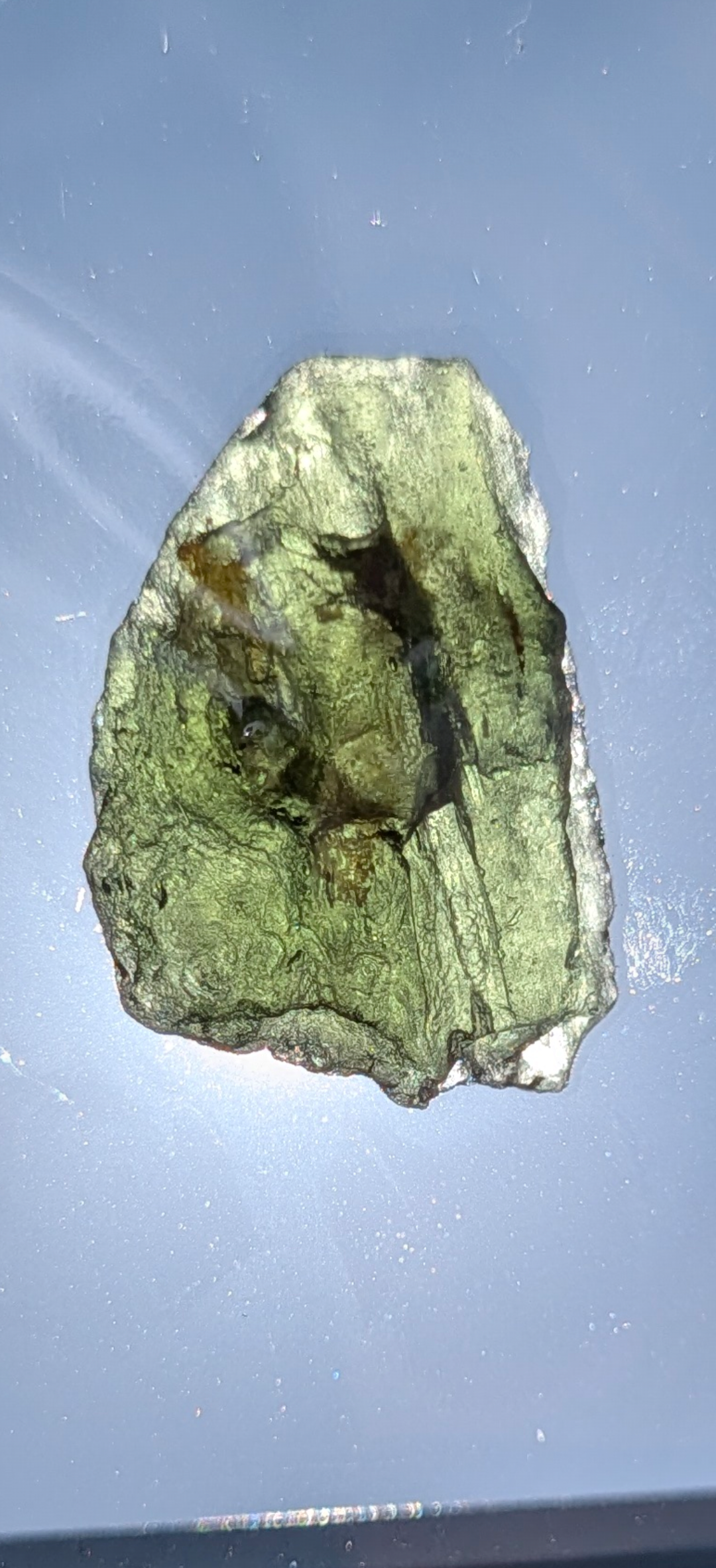 Small Moldavite From Bohemian Fields #13 - 3.36g