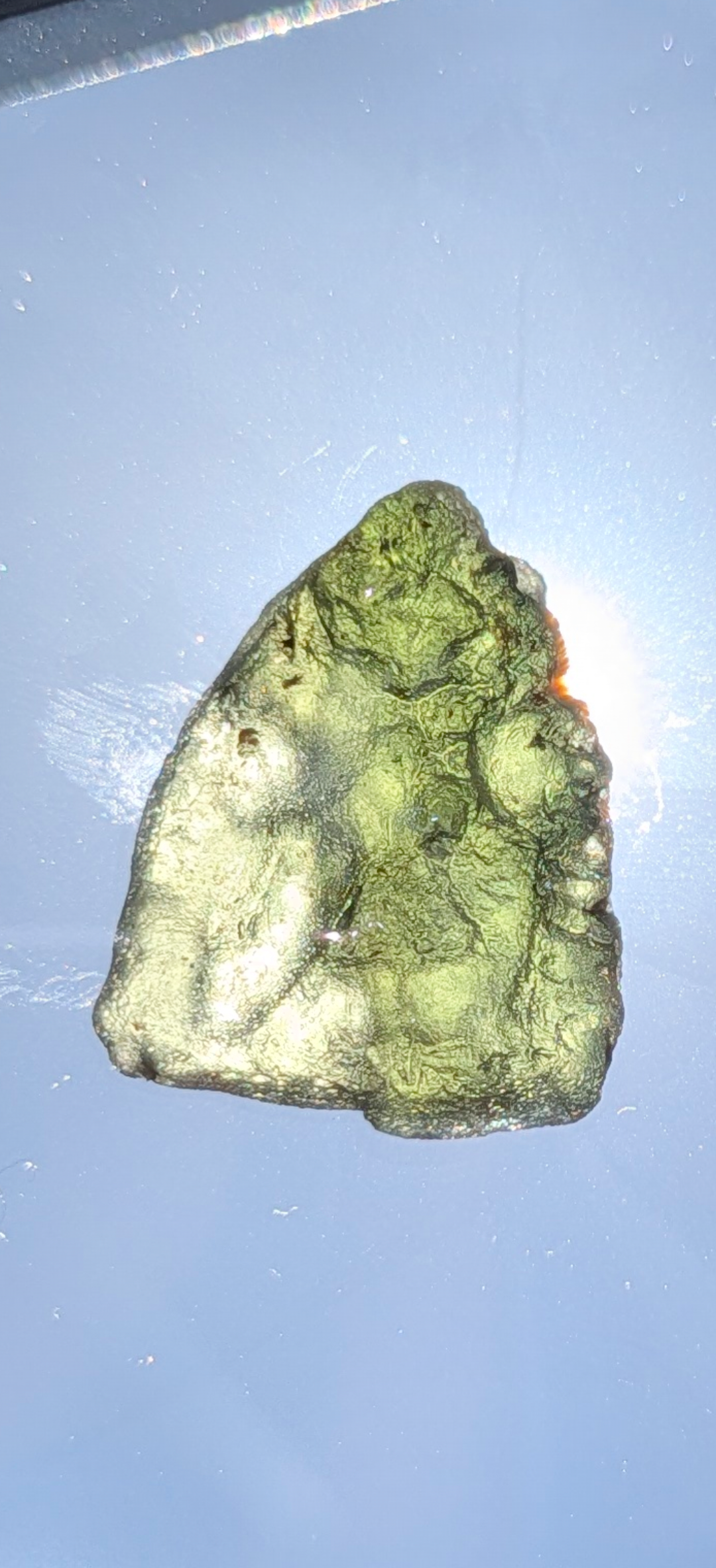 Small Moldavite From Bohemian Fields #16 - 2.81g