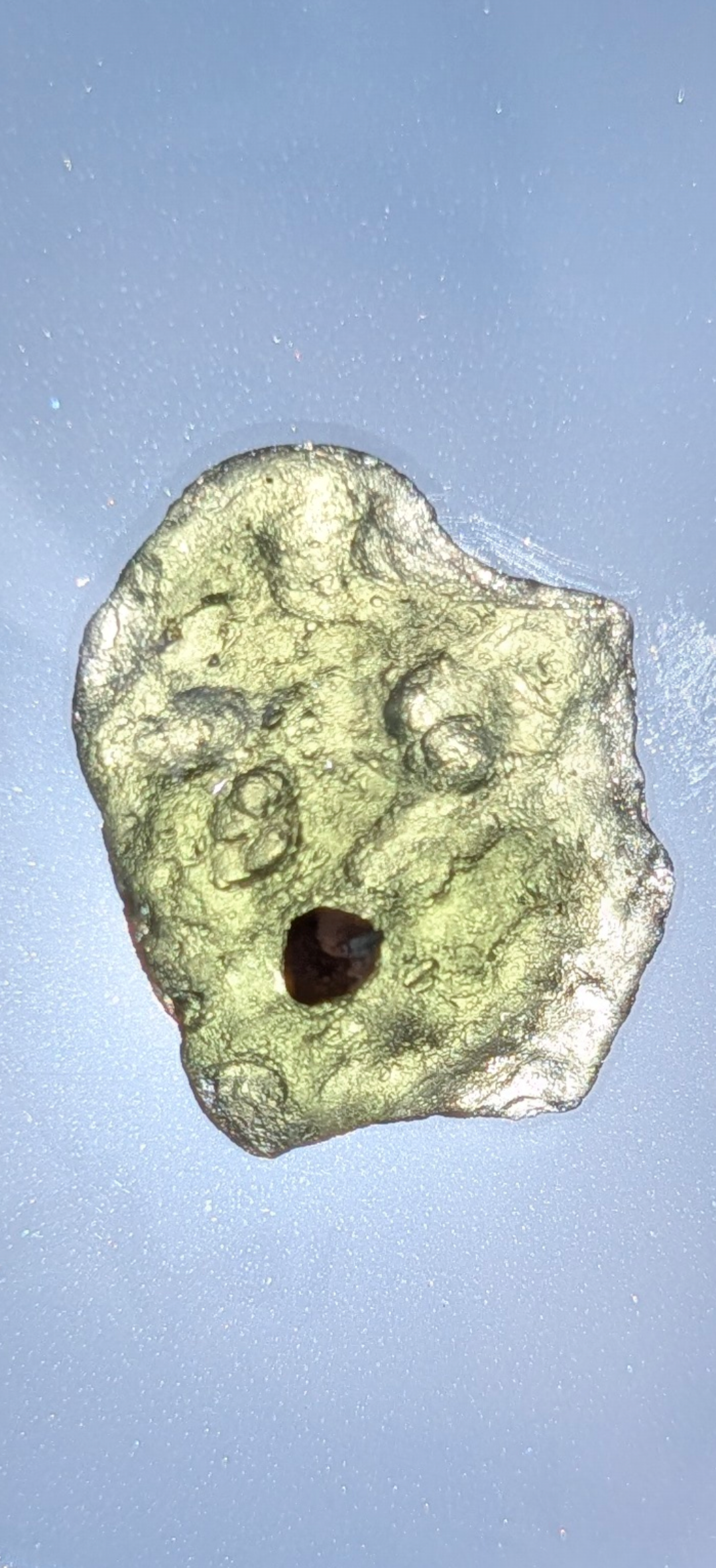Small Moldavite From Bohemian Fields #18 - 2.01g