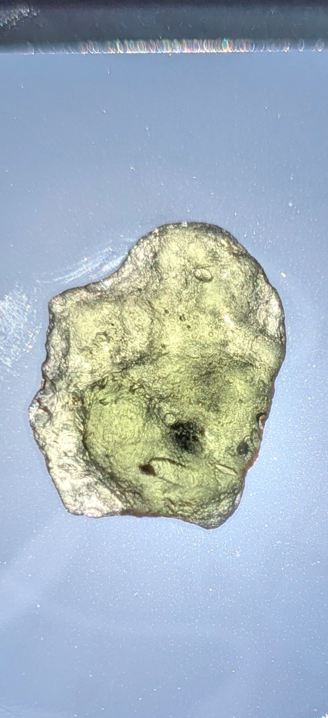 Small Moldavite From Bohemian Fields #18 - 2.01g