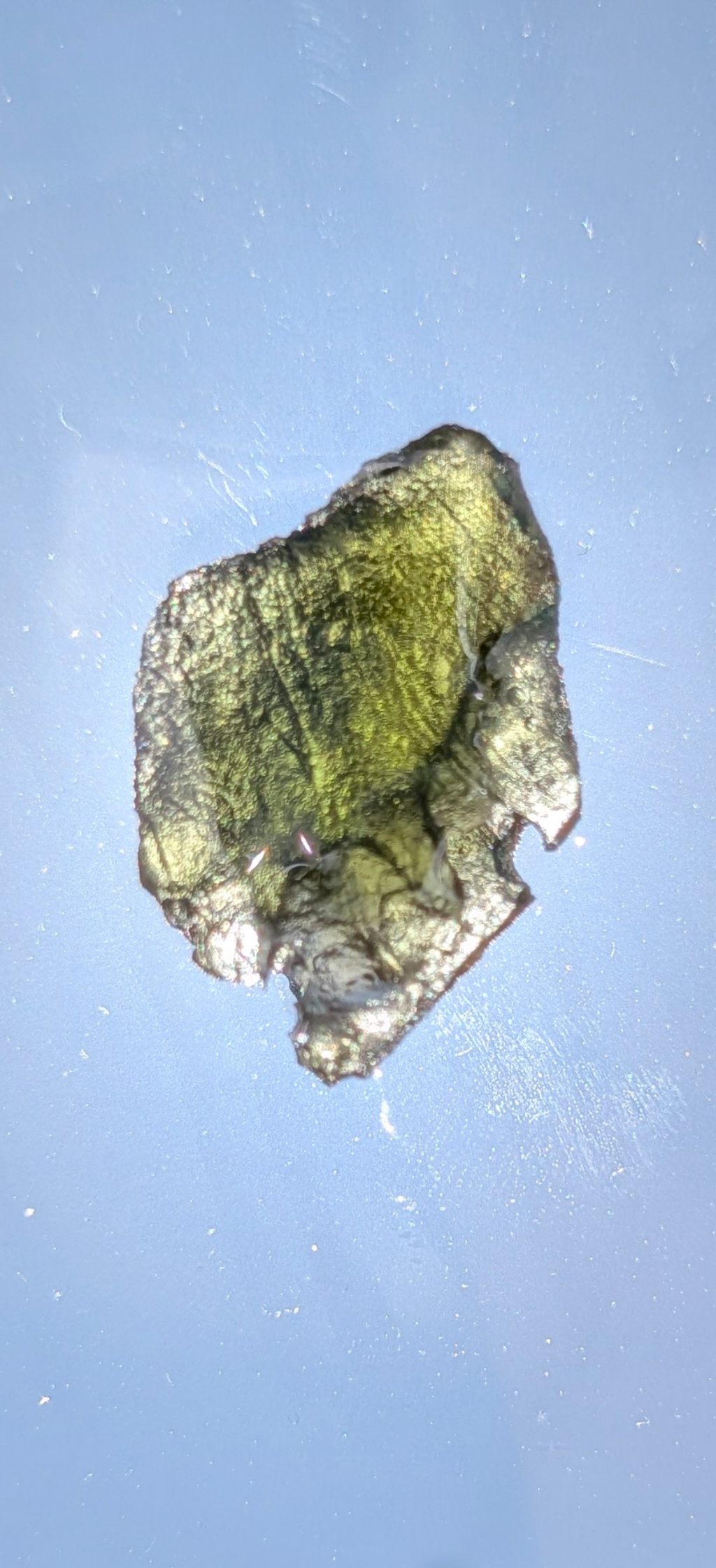 Small Moldavite From Chrášťany #21 - 2.47g