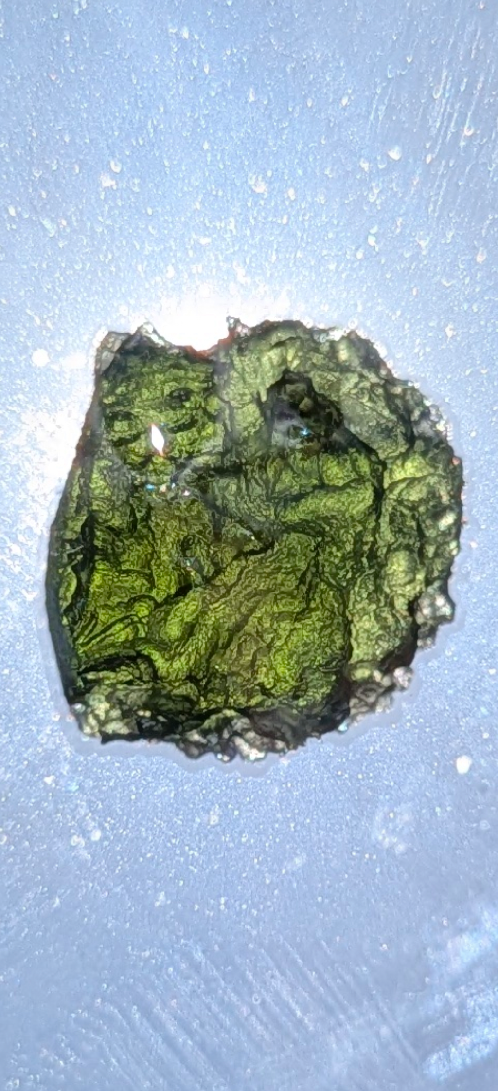 Small Moldavite From Chrášťany #23 - 1.76g