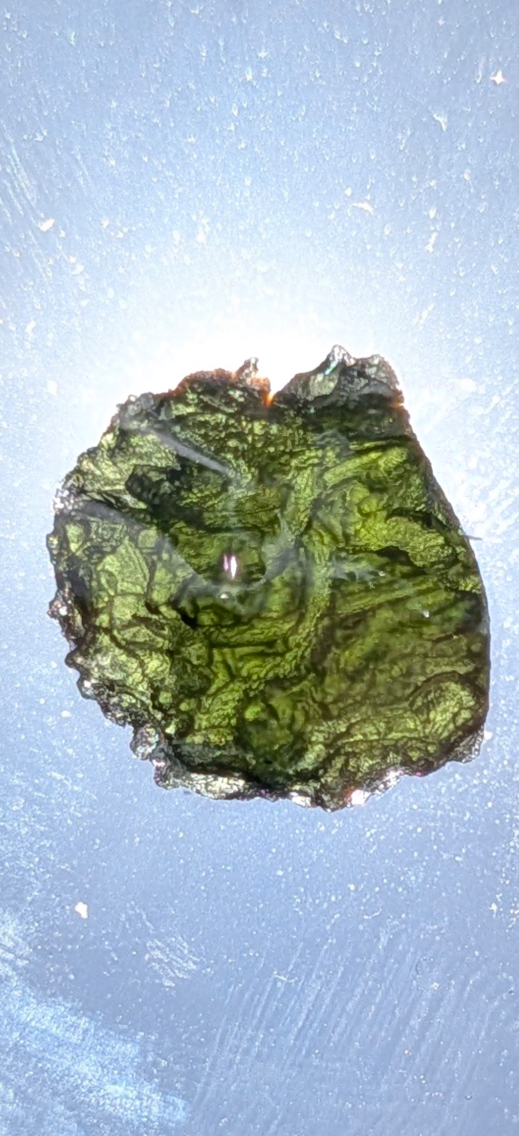 Small Moldavite From Chrášťany #23 - 1.76g