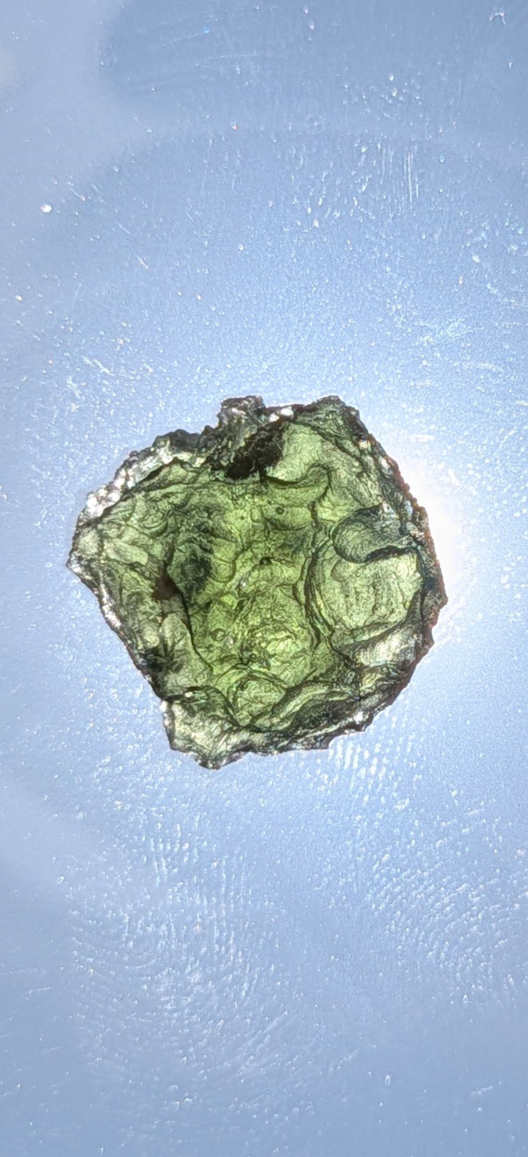 Small Moldavite From Chrášťany #25 - 1.68g