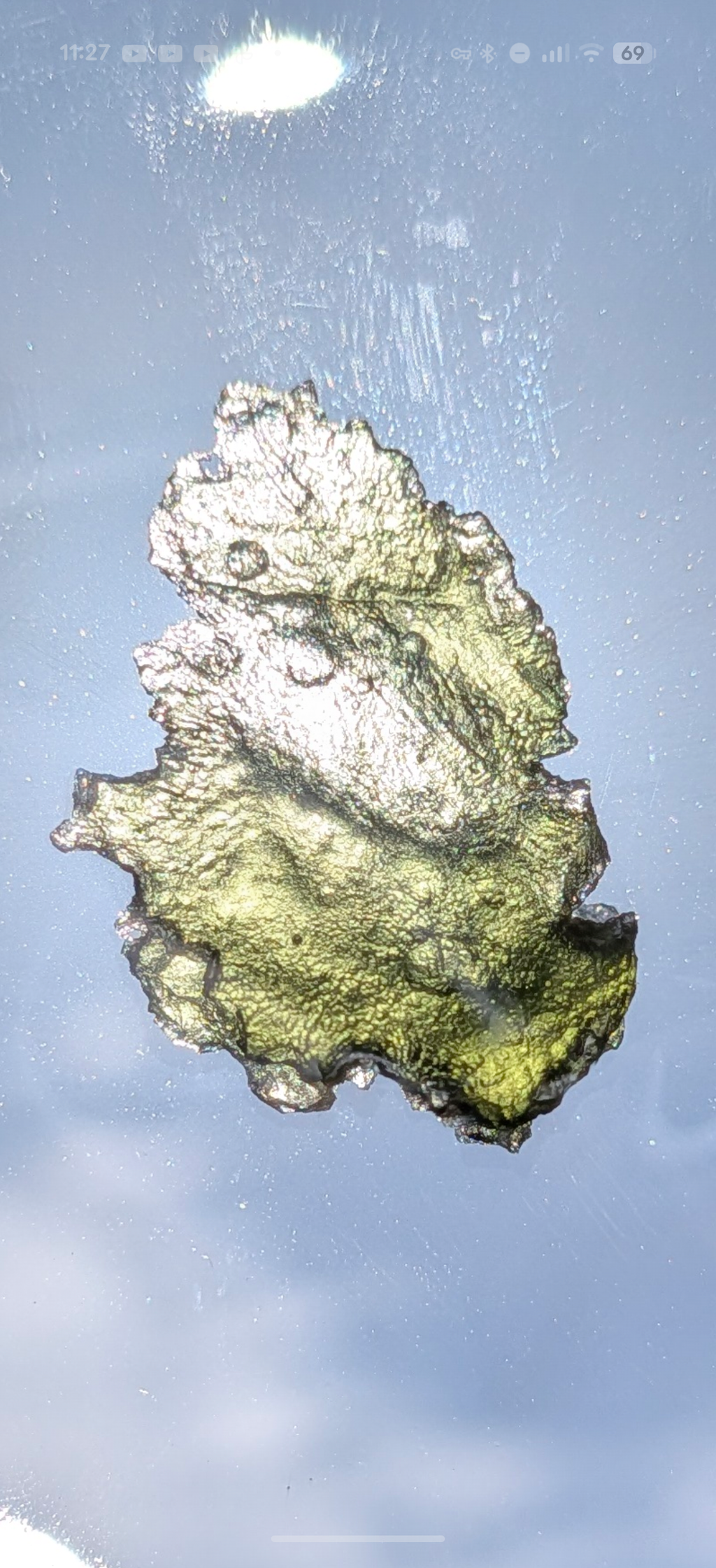 Small Moldavite From Chrášťany #28 - 1.93g