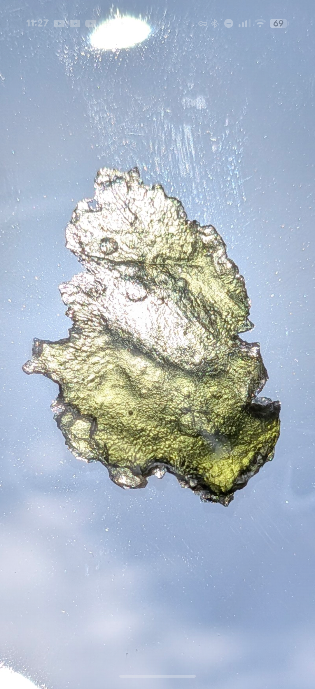 Small Moldavite From Chrášťany #28 - 1.93g