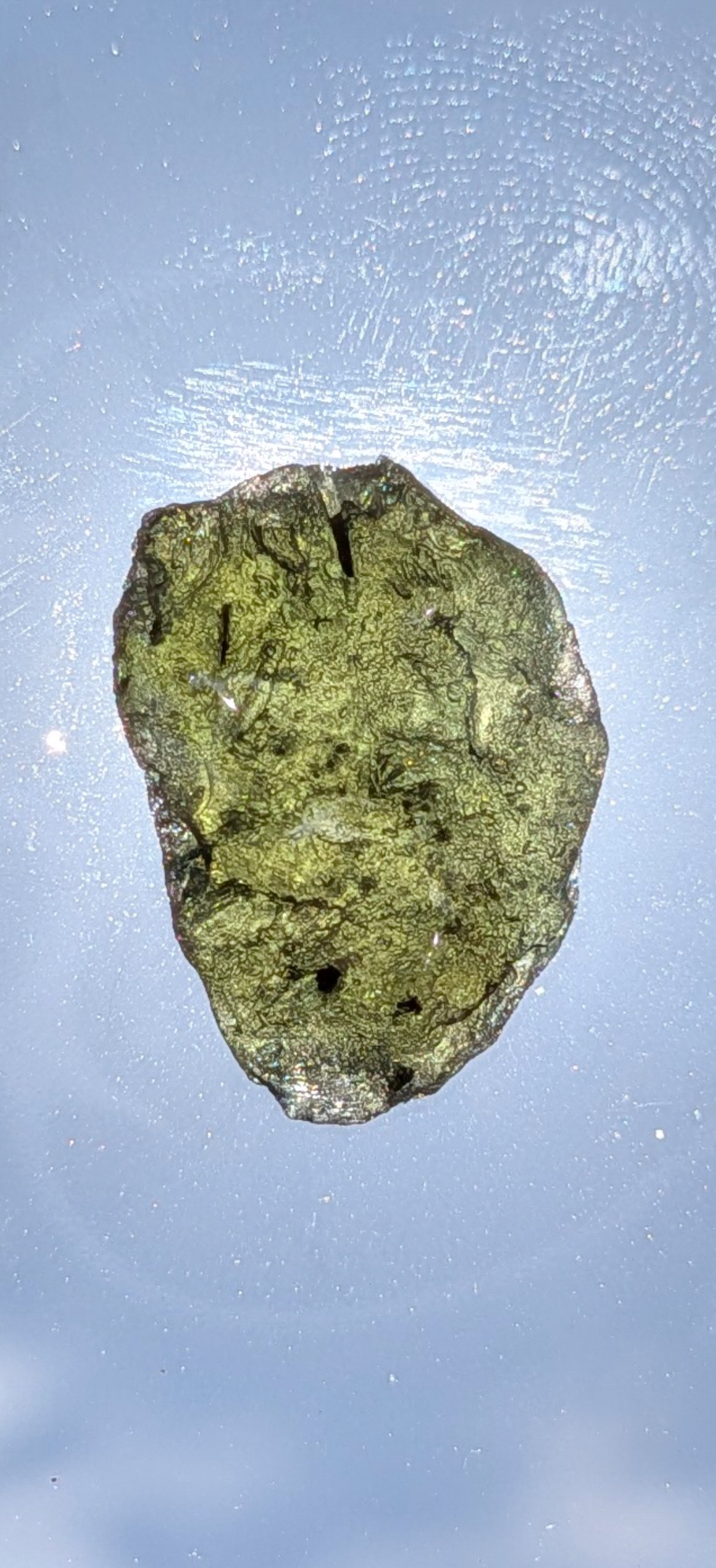 Small Moldavite From South Bohemia  Fields #31 - 2.12g