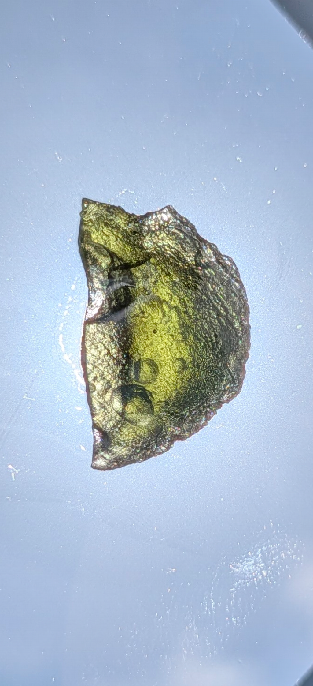 Small Moldavite From Nesmen #32 - 1.85g