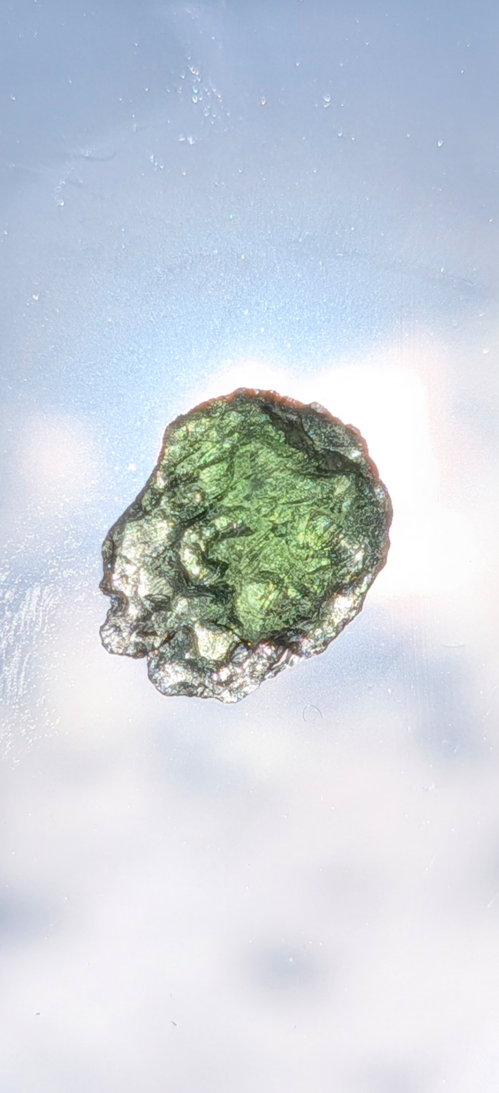 Small Moldavite From Locenice #38 - 0.94g