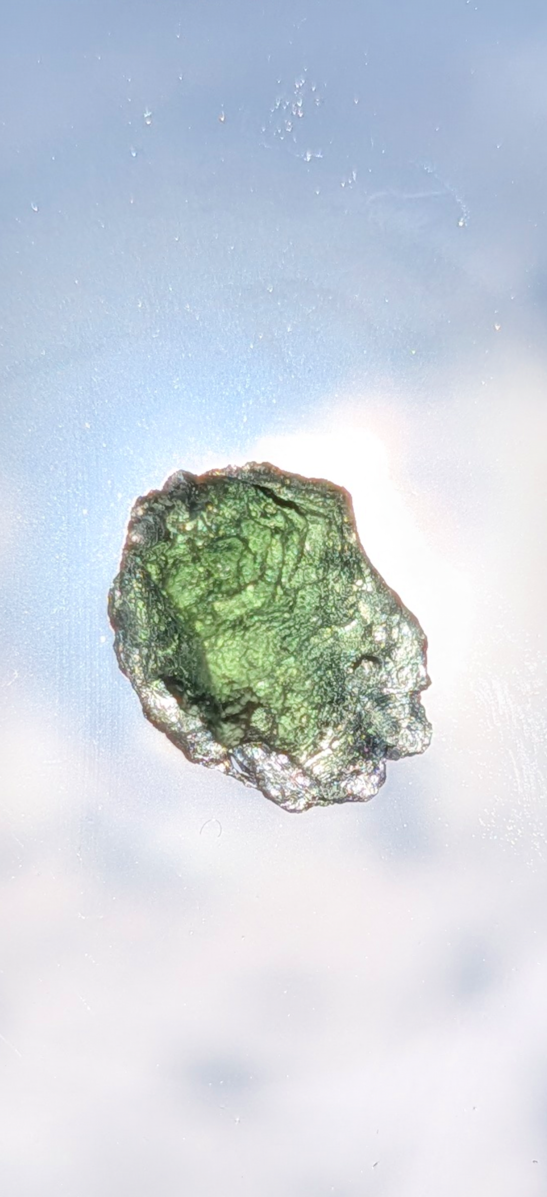 Small Moldavite From Locenice #38 - 0.94g