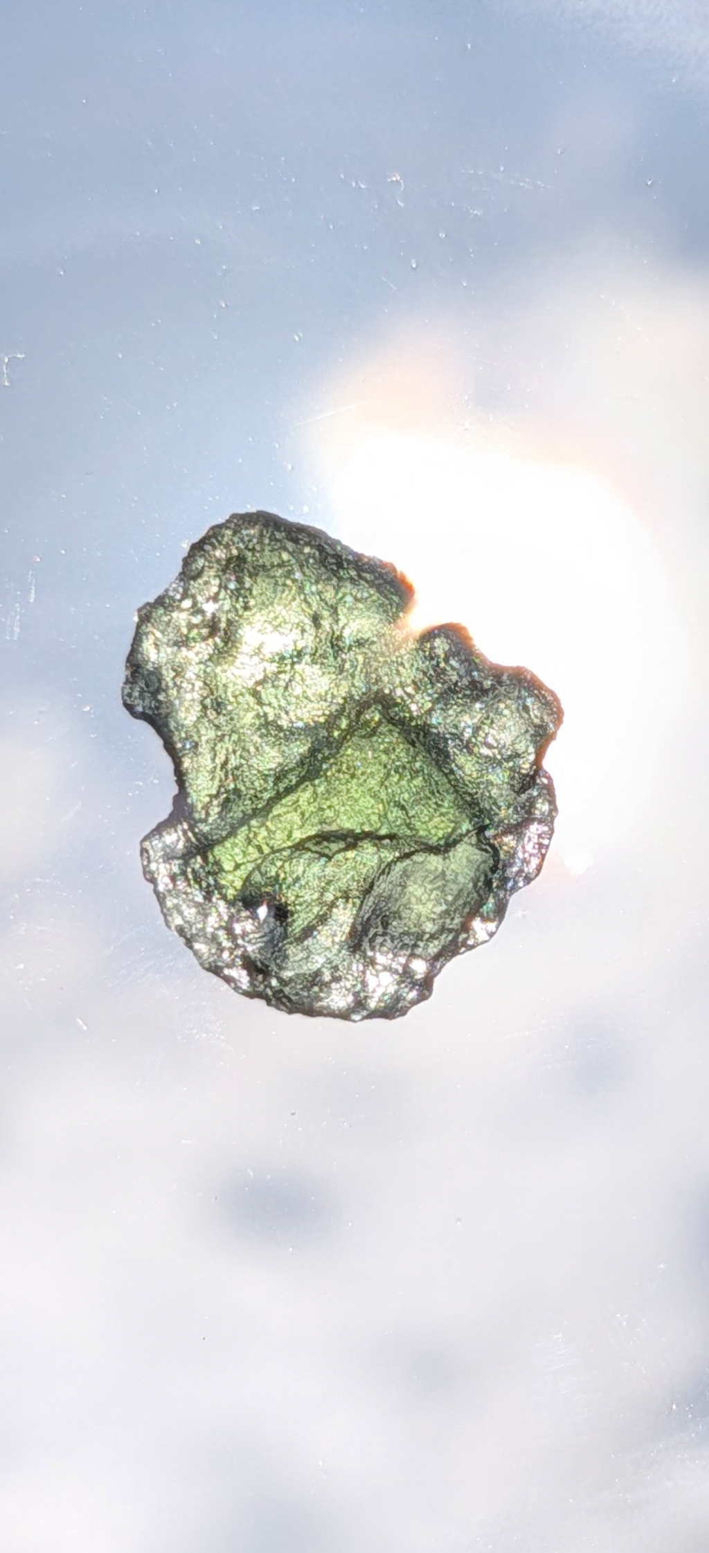 Small Moldavite From Locenice #39 - 0.88g