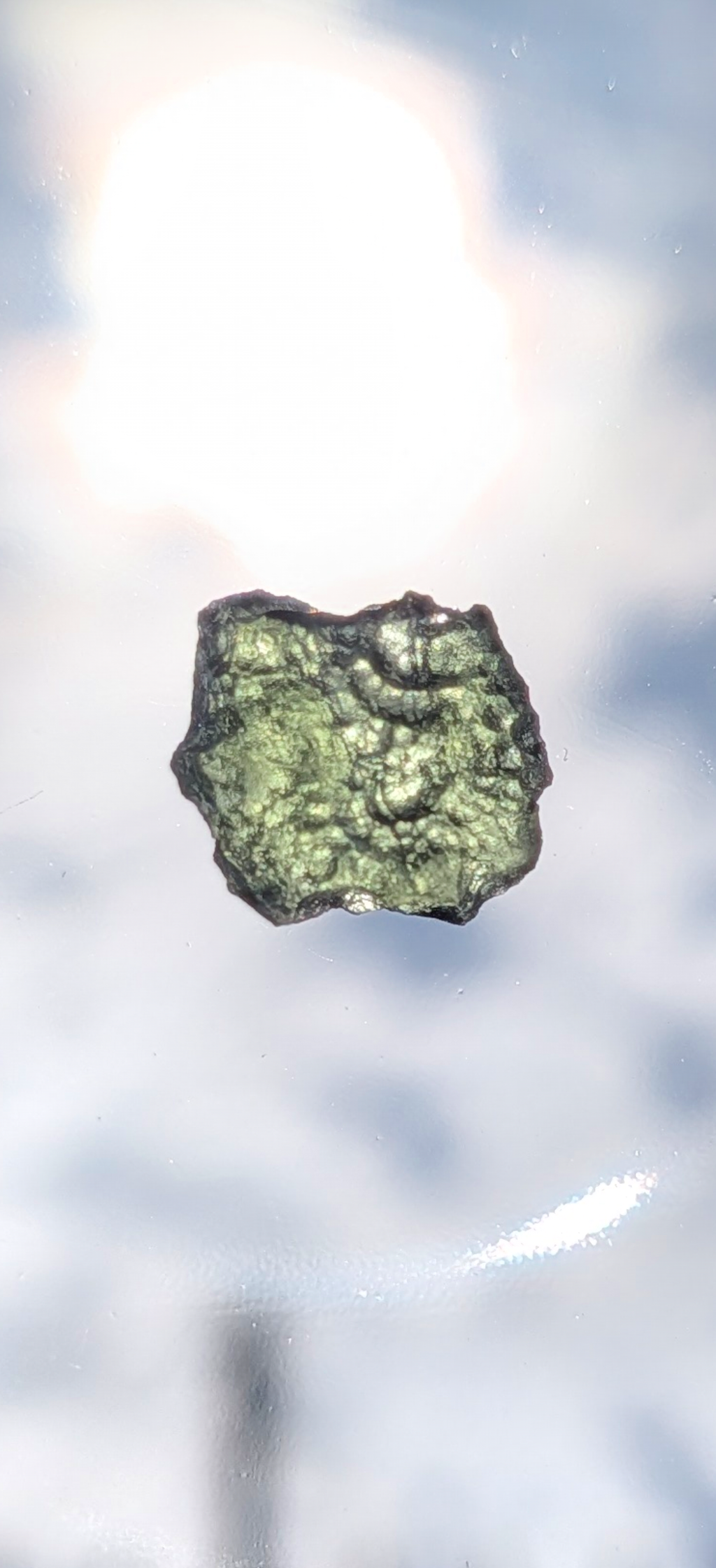Small Moldavite From Locenice #41 - 0.63g
