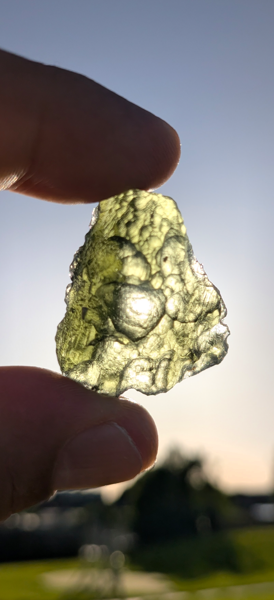 A++ Grade Moldavite From Horni Chrastany #26 - 8.03g