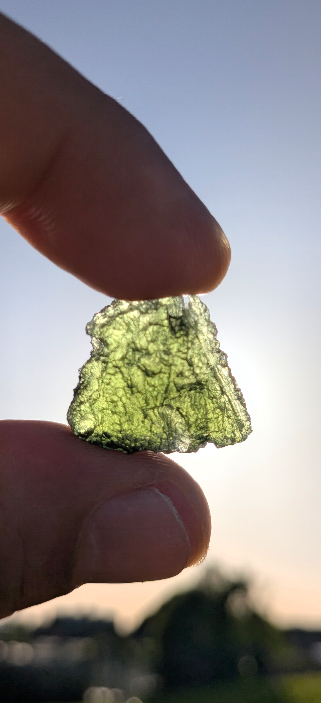 A++ Grade Moldavite From Vrabce #27 - 4.20g