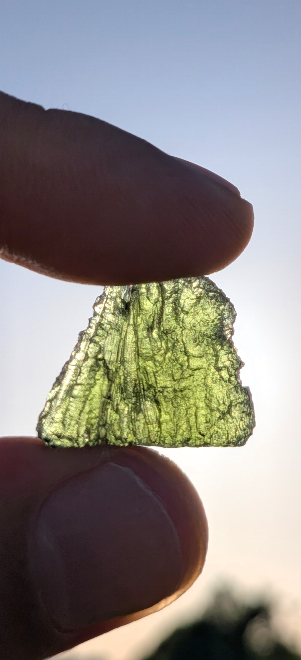 A++ Grade Moldavite From Vrabce #27 - 4.20g