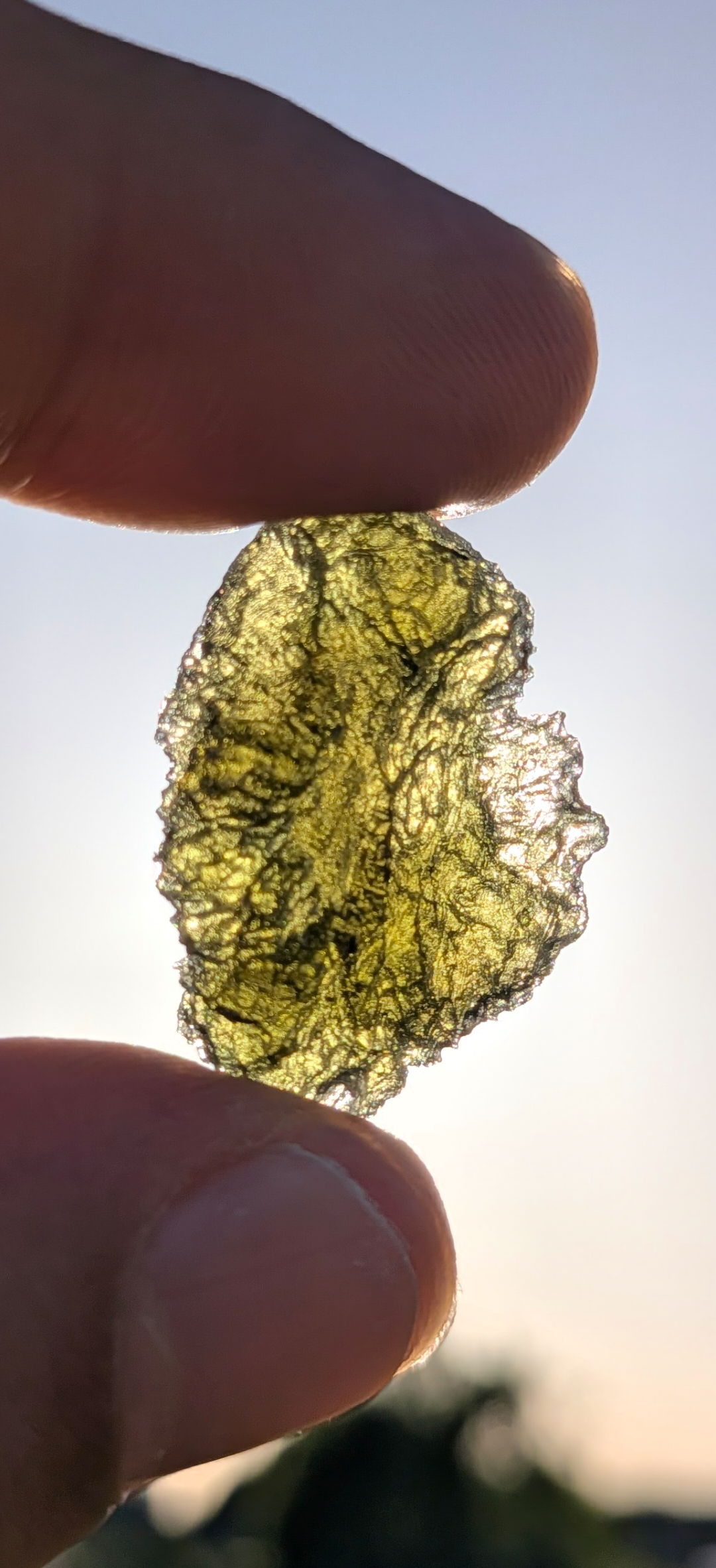 A++ Grade Moldavite From Nesmen Forest #28 - 4.68g
