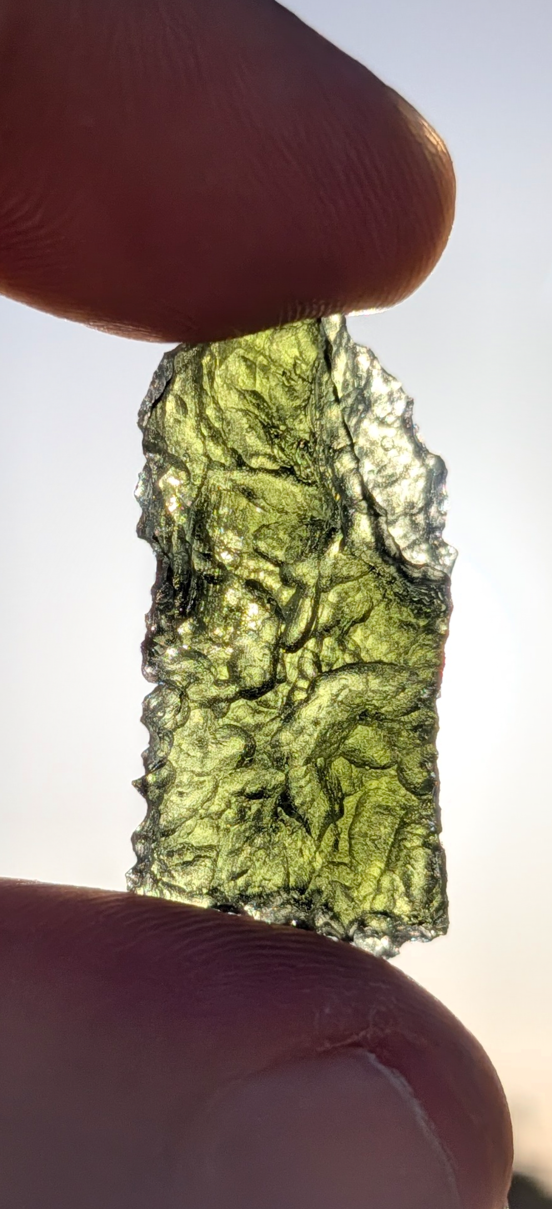 Moldavite From Nesmen #32 - 6.06g - Small Damage