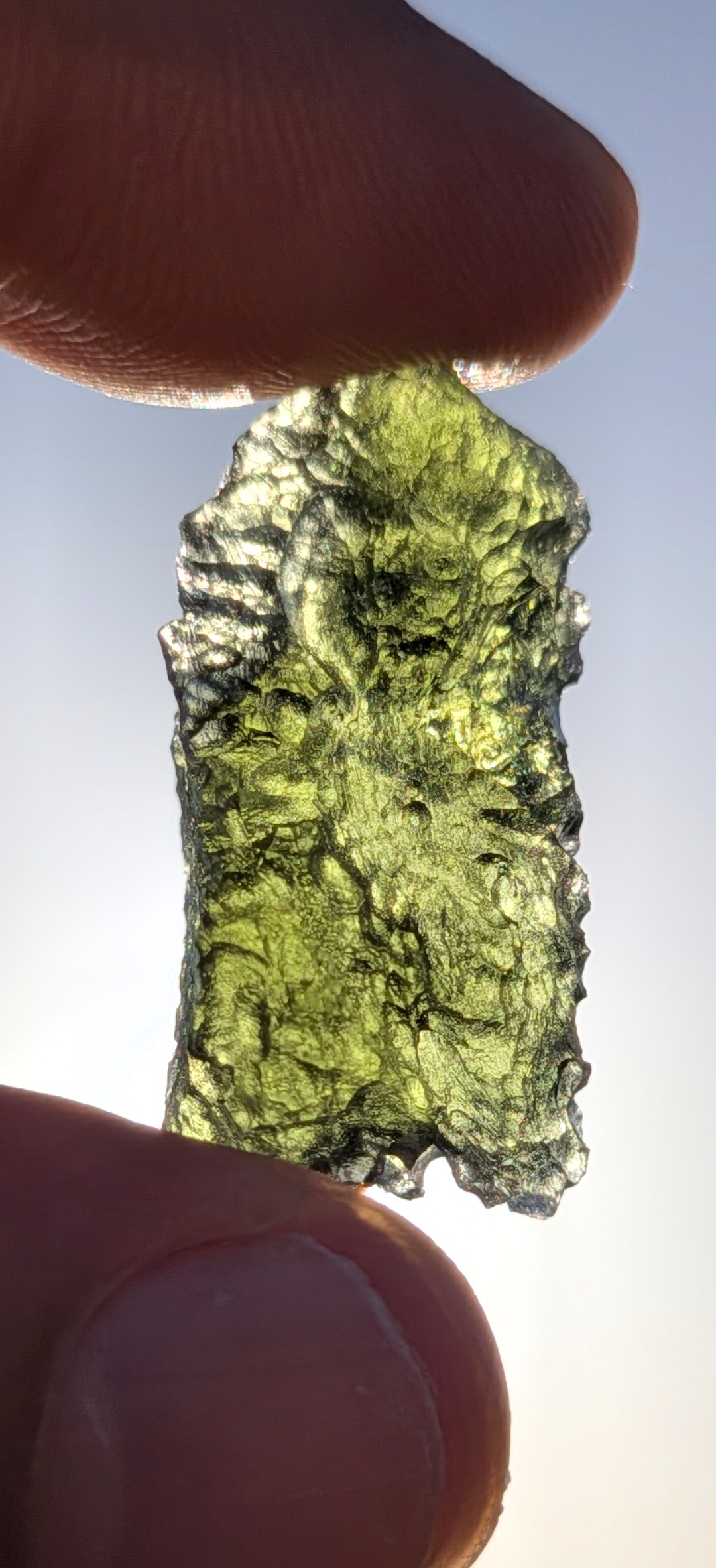 Moldavite From Nesmen #32 - 6.06g - Small Damage