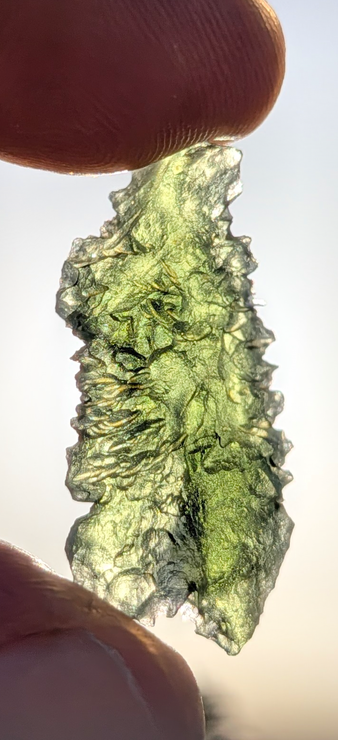 A++ Grade Moldavite From Marouskovo Pole #35 - 3.47g