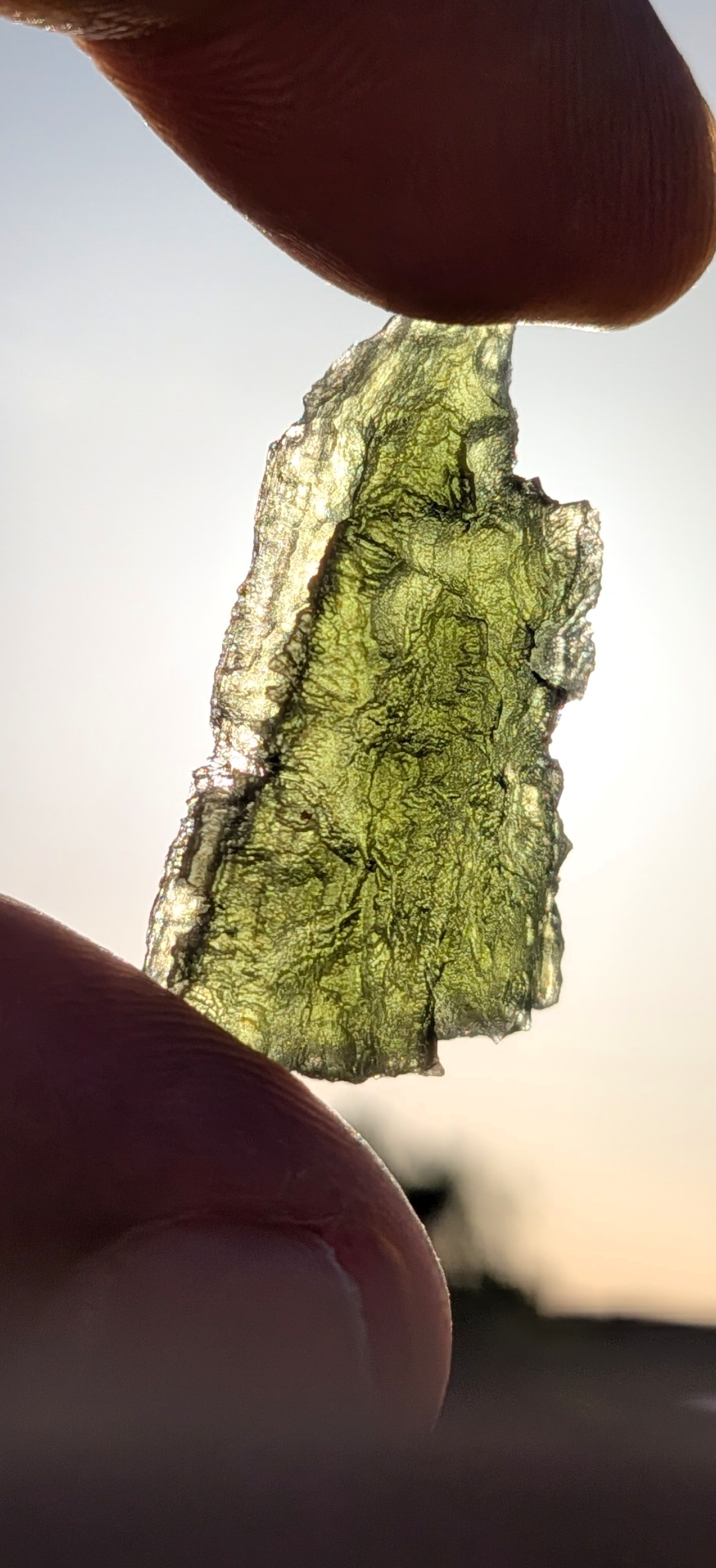 A++ Grade Moldavite From Dolni Chrastany #38 - 5.14g