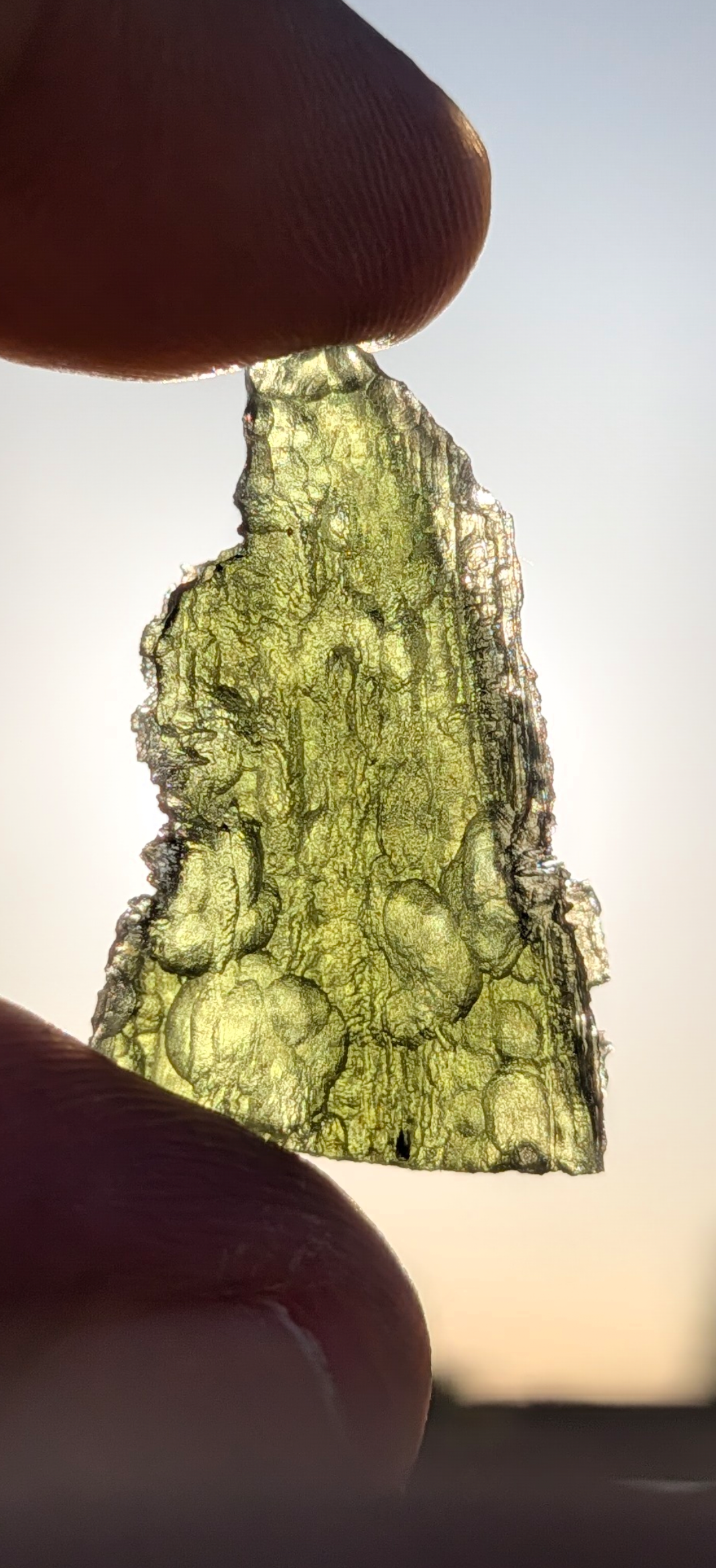 A++ Grade Moldavite From Dolni Chrastany #38 - 5.14g
