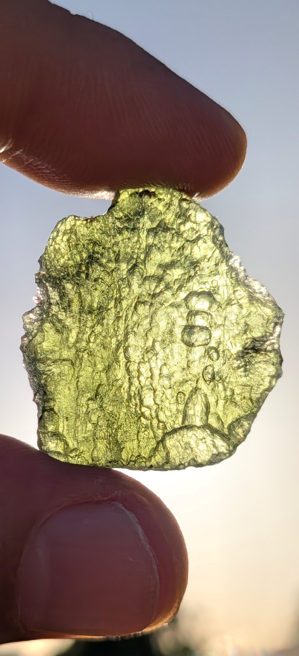 A++ Grade Moldavite From Nesmen #39 - 7.99g
