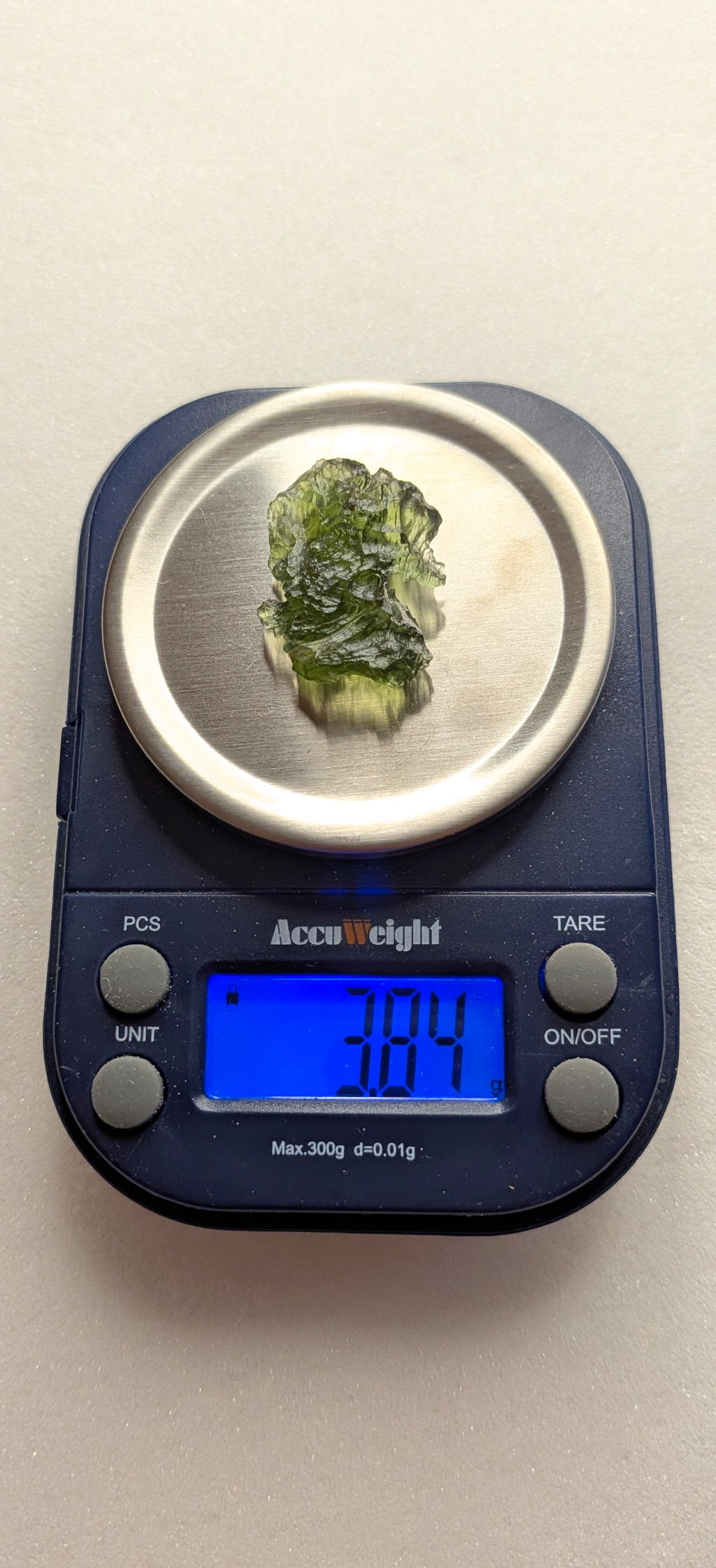 A++ Grade Moldavite From Marouskovo Pole #22 - 3.84g