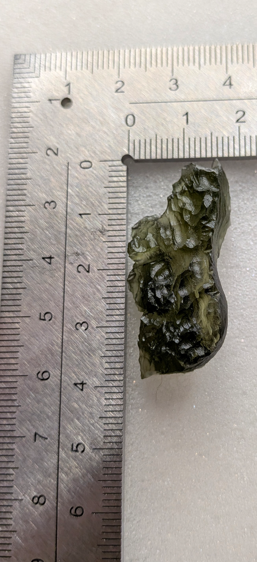A+++ Grade Moldavite From Besednice - Stoh #25 - 6.03g